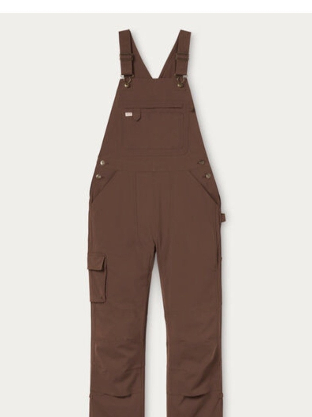 Duluth Heirloom Gardening Sz 2X  Trading Co Brown Women's Utility Overalls